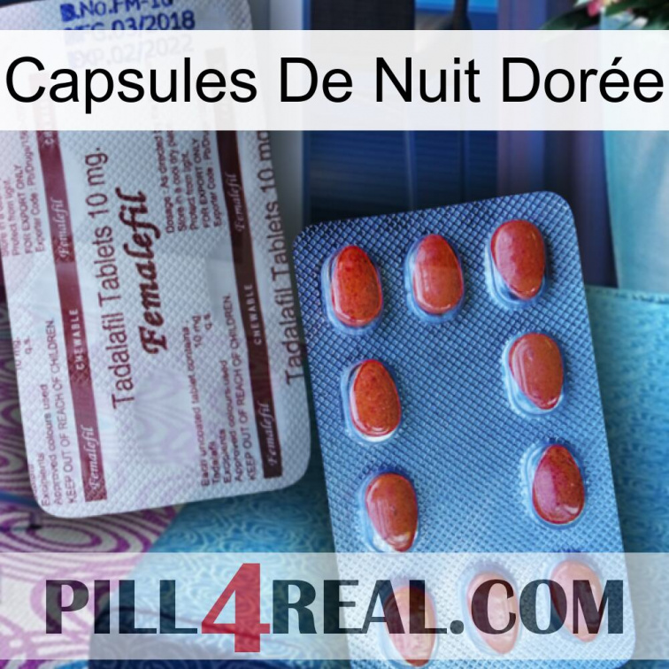 Capsules De Nuit Dorée 36